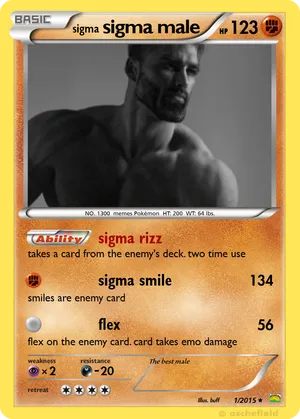sigma pokemon cards Pokemon eldad sigma