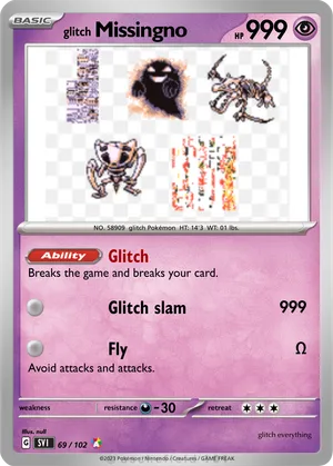 missing no pokemon card One of the biggest legends as a kid, MissingNo., #pokemon #pokemoncards #pokemontcg #pokemoncard Missingno." Greeting Card for Sale