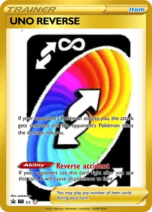 uno reverse card pokemon UNO Reverse Card