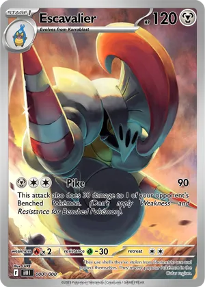 escavalier pokemon card Escavalier | Pokmon Cards and Details