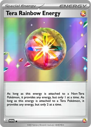 rainbow energy pokemon card first edition - (80) - Team Rocket When you attach this card from your hand to 1 of your Pokmon Tera Rainbow Energy - pikaaaaaaaa