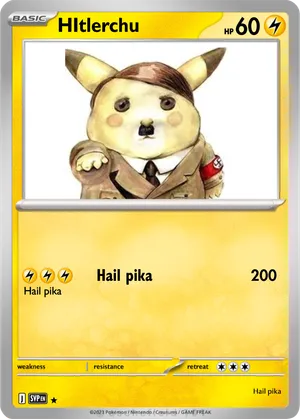 hitler pokemon card Amazon.com: Slabs of Heat Collector's Mystery Gift BoxONE PSA Graded TCG Card & ONE Authentic TCG Funko Pop!Ideal Gift for Collectors & Fans (Compatible with Pokemon) : Toys & Games