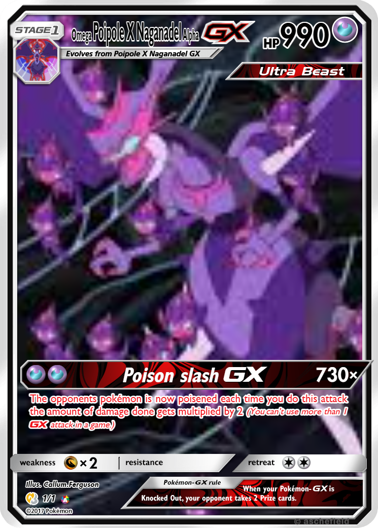 Poipole X Naganadel - pokemaker132