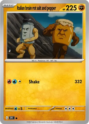 italian brainrot pokemon cards Lumnicard Italian Brainrot Booster Pack (IT)