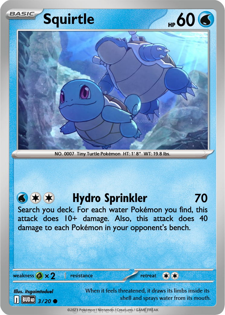 Squirtle - pokemoncardmakr
