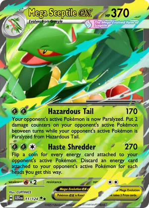 mega sceptile pokemon card Mega/M EX (XY Ancient Origins #8/98) Rare/Holo-Foil Toys & Games heal all damage from that Pokemon. Mega Sceptile - v1cho0