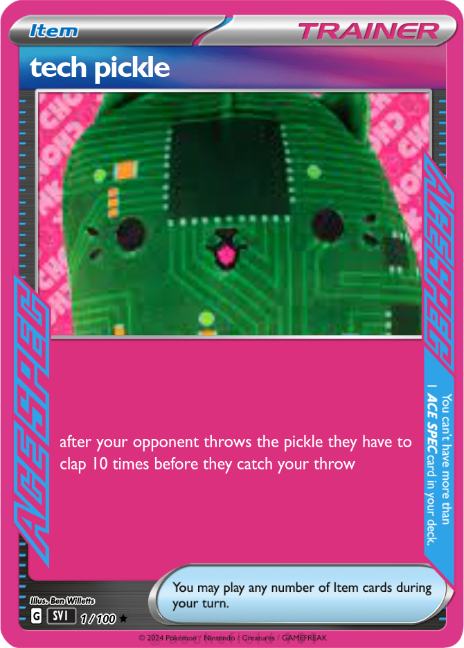 tech pickle - pokepal