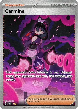 carmine pokemon card pokemon SV06: Twilight Masquerade Carmine