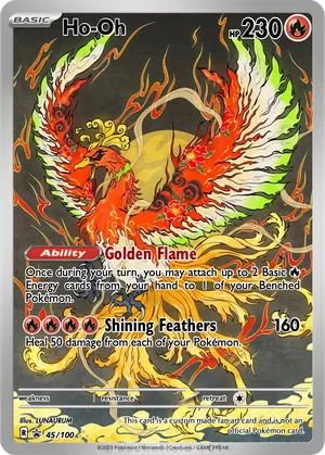 golden ho oh pokemon card Ho-Oh BREAK | XYPromo