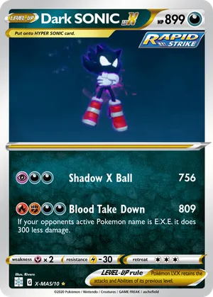 sonic pokemon cards gx Sonic characters in Pokmon cards : r/SonicTheHedgehog
