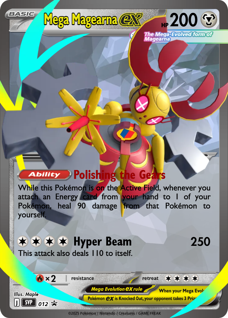 Mega Magearna - rjpmarkes