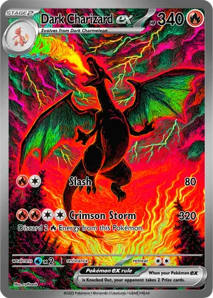 pokemon card dark charizard Someone told me this should be called "Darker Charizard" and I agree ! Dark Charizard - ruffneck