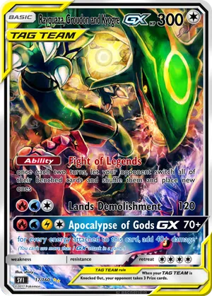 pokemon zoroark and legendary rayquaza dialga groudon jumbo oversized card Zoroark And Legendary Pokemon Jumbo Holo Card