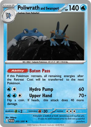poliwrath pokemon card price 062/165 - Poliwhirl Poliwag - 151 Mint grade Misty's Poliwrath 2000 Gym Heroes