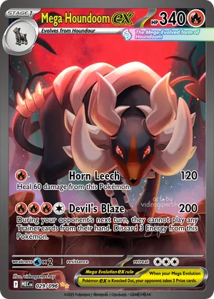 mega houndoom pokemon card Mega Houndoom