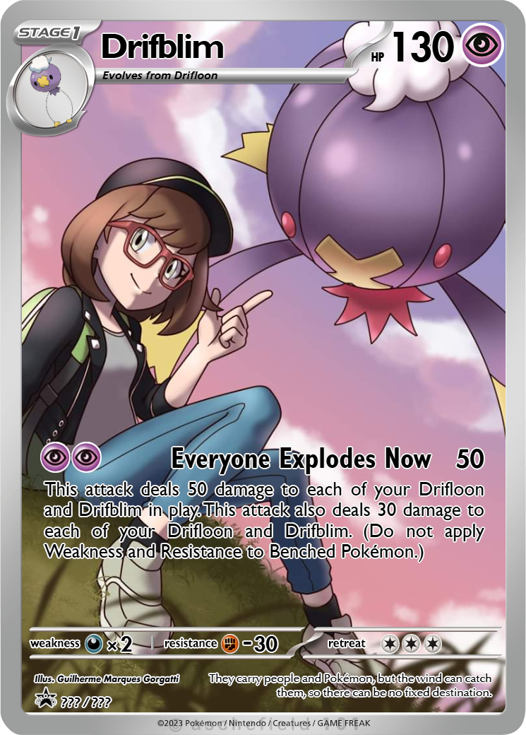 drifblim pokemon card Drifblim - Undaunted