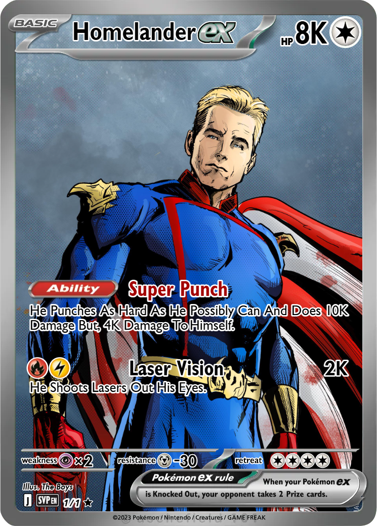 Homelander - themutiversalcardmaker