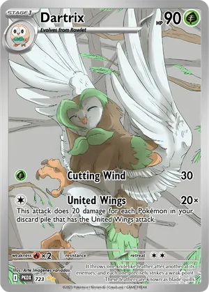 dartrix pokemon card Dartrix (B1-291) Pokmon TCG Pocket Card