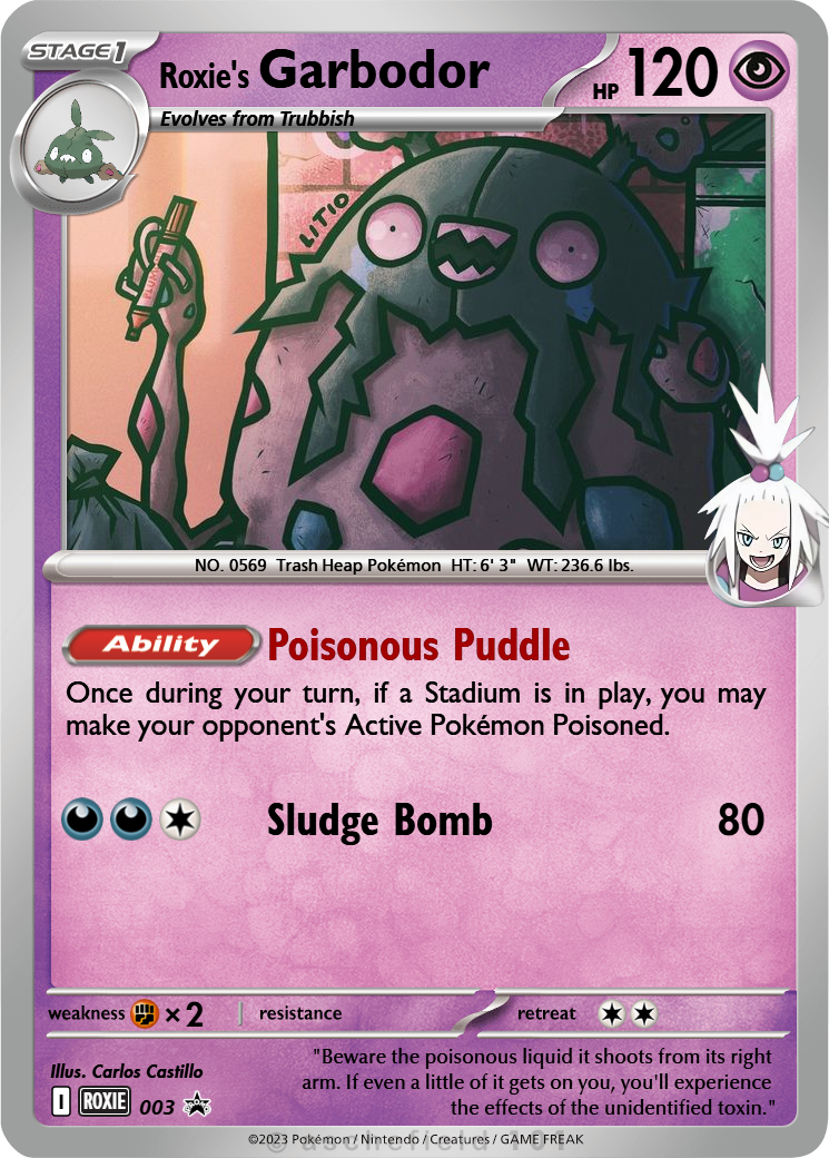 Garbodor - tnem