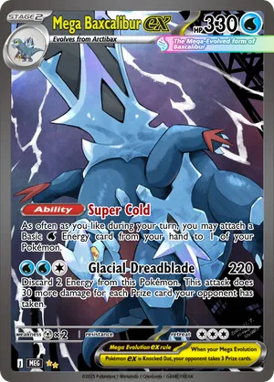 baxcalibur pokemon cards Amazon.com: Pokemon -Baxcalibur 210/193 - Paldea Evolved - Illustration Rare