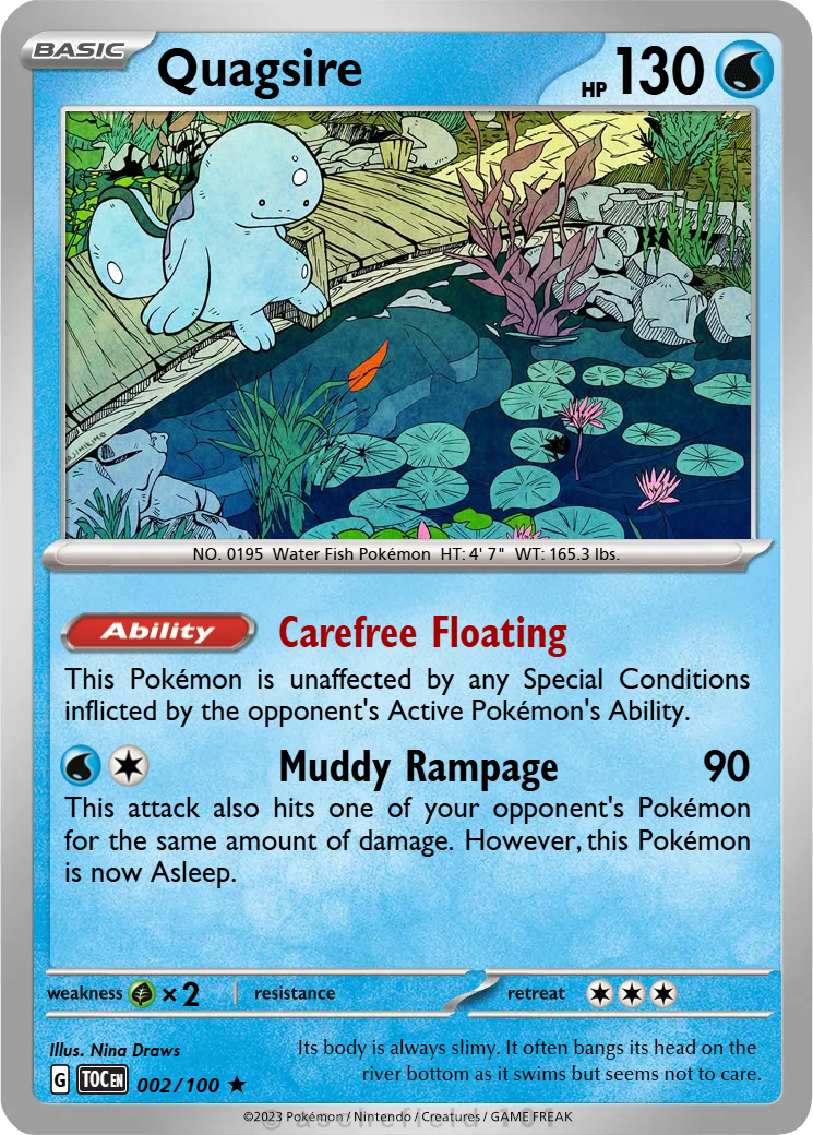 pokemon card quagsire TCG: Vivid Voltage Listed cards may have imperfections. List of Quagsire | Buy