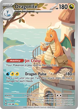 dragonite pokemon card stage 2 Deck in TCG Colorless Colorless Dragonite Roaring Skies Pokemon Card