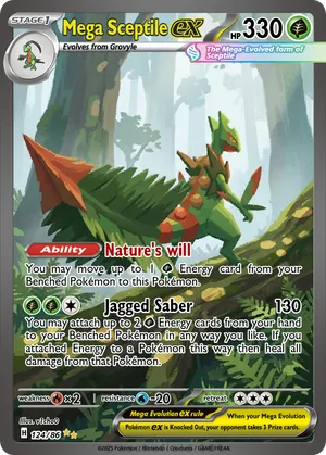 mega sceptile pokemon card Mega/M EX (XY Ancient Origins #8/98) Rare/Holo-Foil Toys & Games heal all damage from that Pokemon. Mega Sceptile - v1cho0