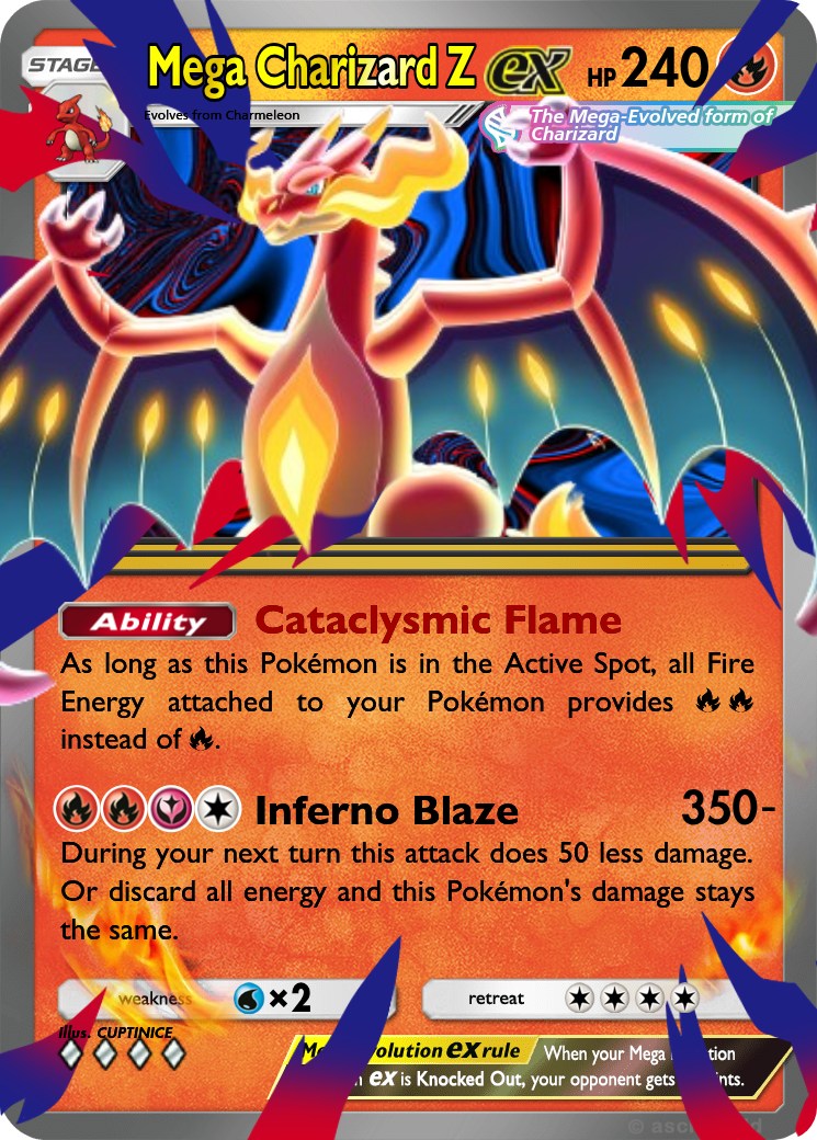 mega charizard z pokemon card Mega Charizard Z