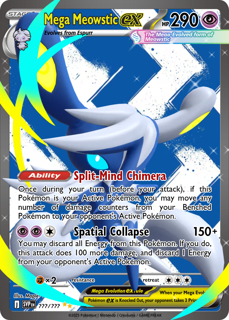 Mega Meowstic - vegito2022jr