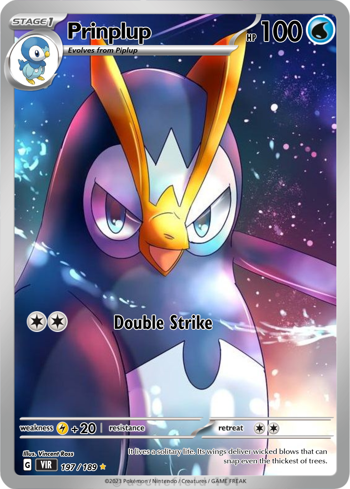 prinplup pokemon card value [W] Aqua Shower Prinplup Card - Etsy Singapore