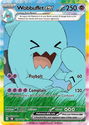 wynaut pokemon card (Reverse Holo) - EX Legend Maker All cards will be carefully packed for safe transit Wynaut #360 - Cracked Ice