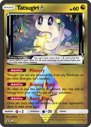 tatsugiri pokemon card Over the Brick Pokmon Basic Retreat Cost Tatsugiri | Scarlet & Violet