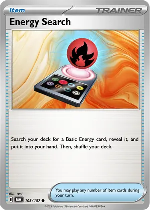 pokemon energy search card Pokemon Card - Energy Search Pro Surging Sparks 176/191 Ace Spec