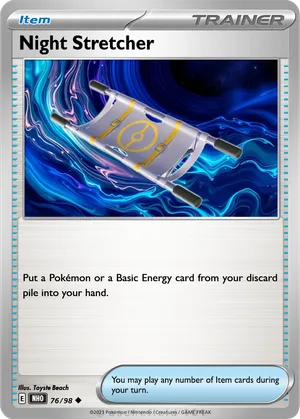 night stretcher pokemon card Pokemon: Night Stretcher 251/191 - Surging Sparks