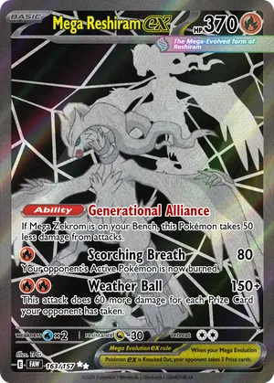 pokemon card mega reshiram Reshiram Cards | Dex