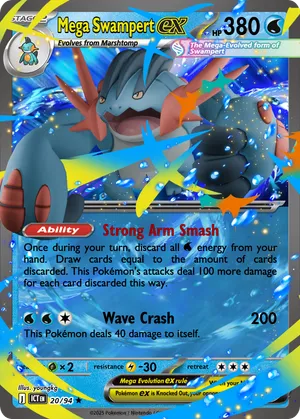pokemon card swampert gx Pokmon Swampert EX Full Art Custom Card