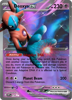 Deoxys - vegito2022jr | PokeCardMaker.net
