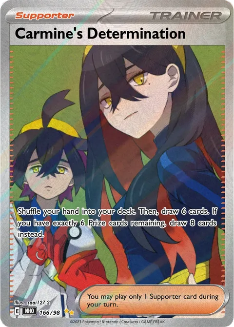 Carmine's Determination