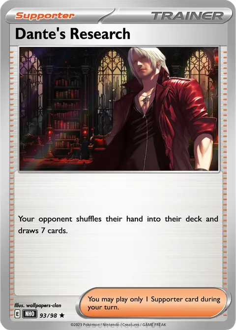 Dante's Research