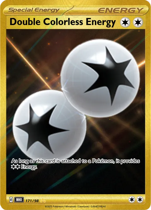 Double Colorless Energy