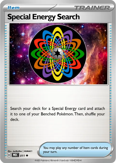 Special Energy Search